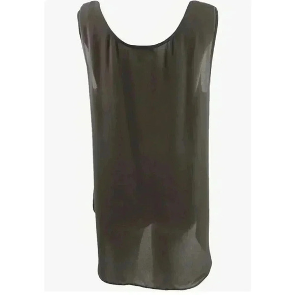 Alfani, Scoop Neck Sleeveless, Shell Brown, Medium - Picture 2 of 2